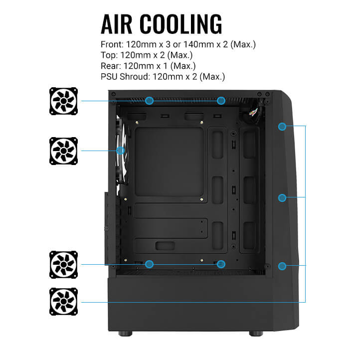 aerocool-wave-pc-geh-use-midi-tower-atx-schwarz image 7
