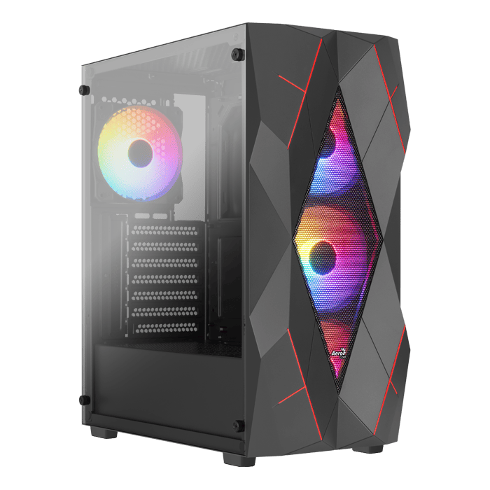 aerocool-volcan-midi-tower-pc-geh-use-schwarz-atx image 1