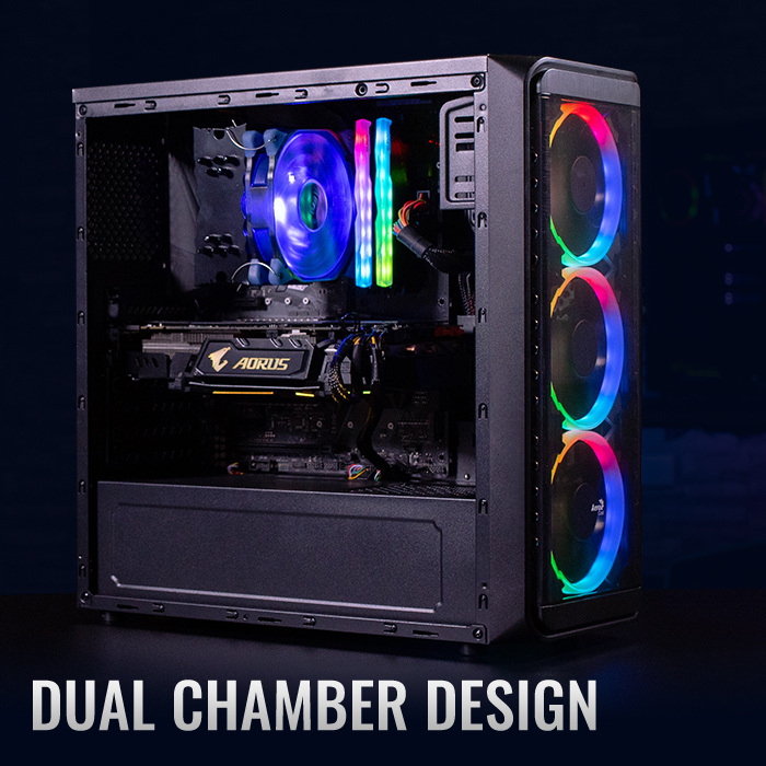 aerocool-si-5200-midi-tower-pc-geh-use-rgb-3-l-fter-glas image 2