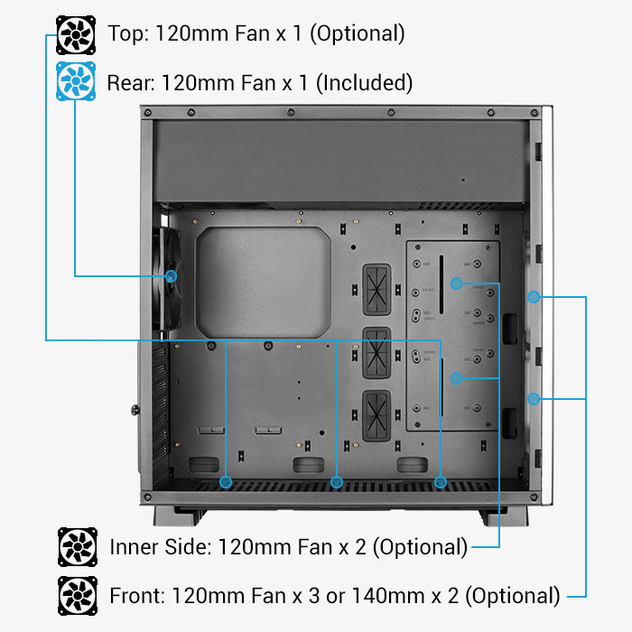 aerocool-glo-rgb-l-fter-geh-usel-fter-mit-led image 8