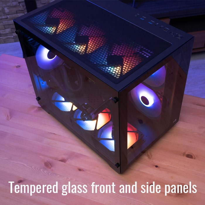 aerocool-dryft-mini-micro-atx-pc-geh-use-schwarz-kompakt image 3