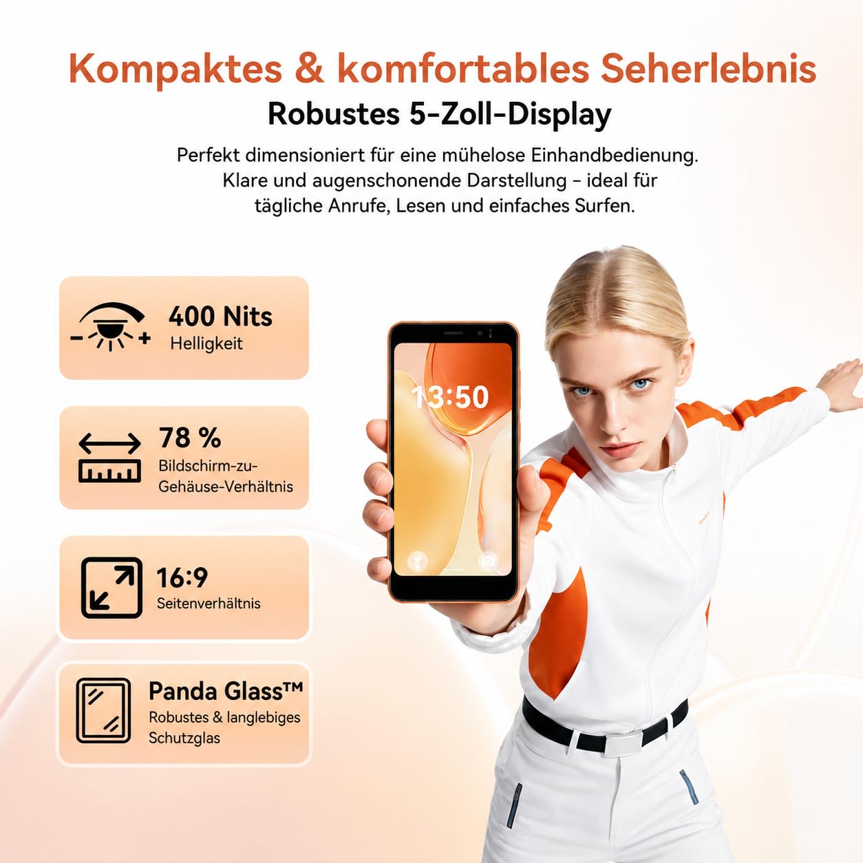 blackview-wave-2c-handy-5-zoll-orange-12gb-32gb image 3