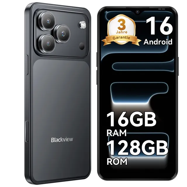 blackview-wave-7c-handy-ohne-vertrag-128gb-schwarz image 1