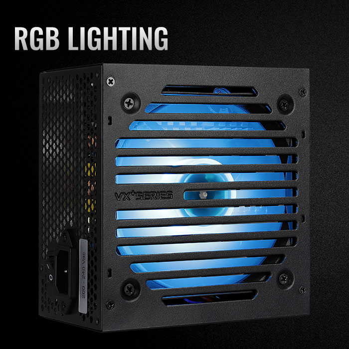 aerocool-vx-plus-700-rgb-700w-atx-netzteil-120mm-leise image 2