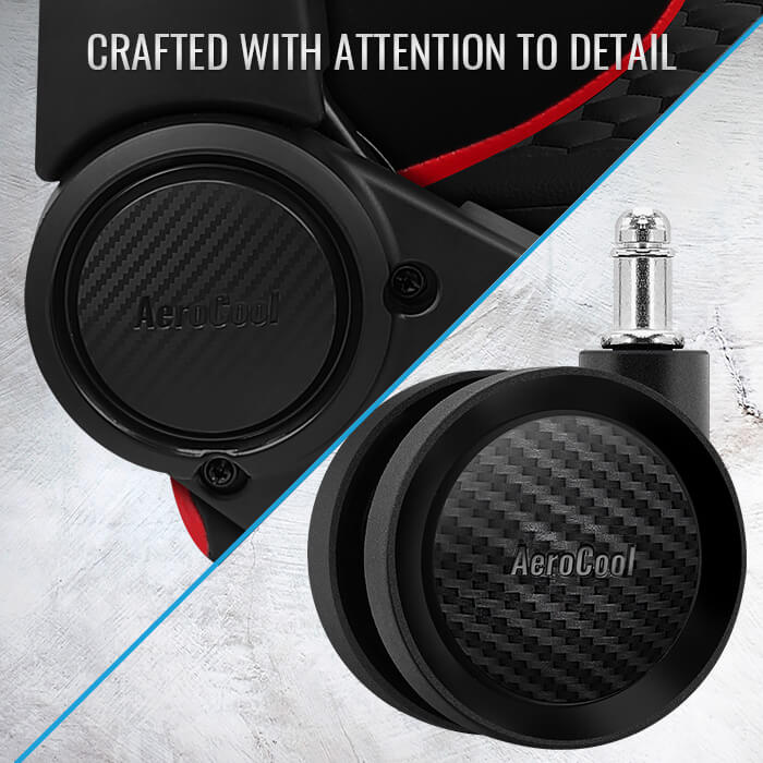 aerocool-crown-plus-leatherette-gaming-stuhl-schwarz image 4