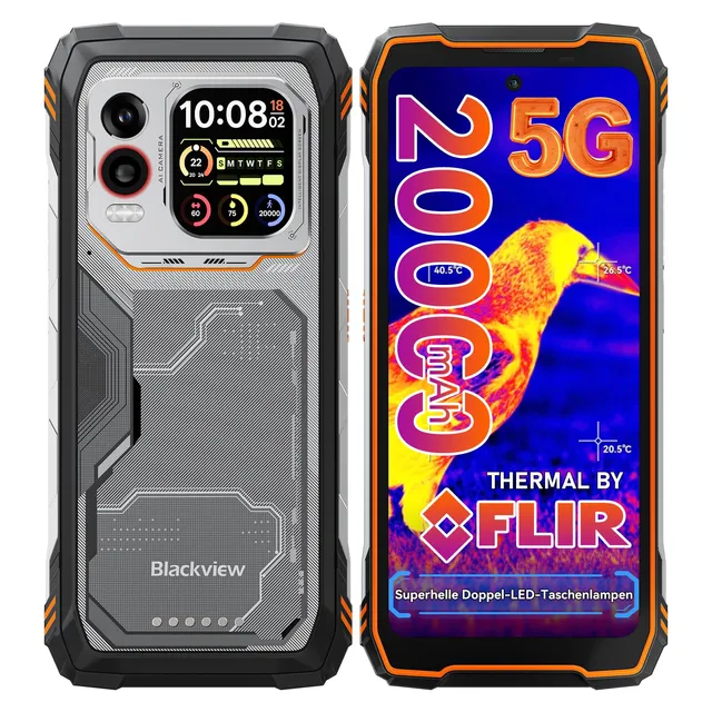 blackview-xplore-1-pro-outdoor-handy-36gb-256gb-orange image 1
