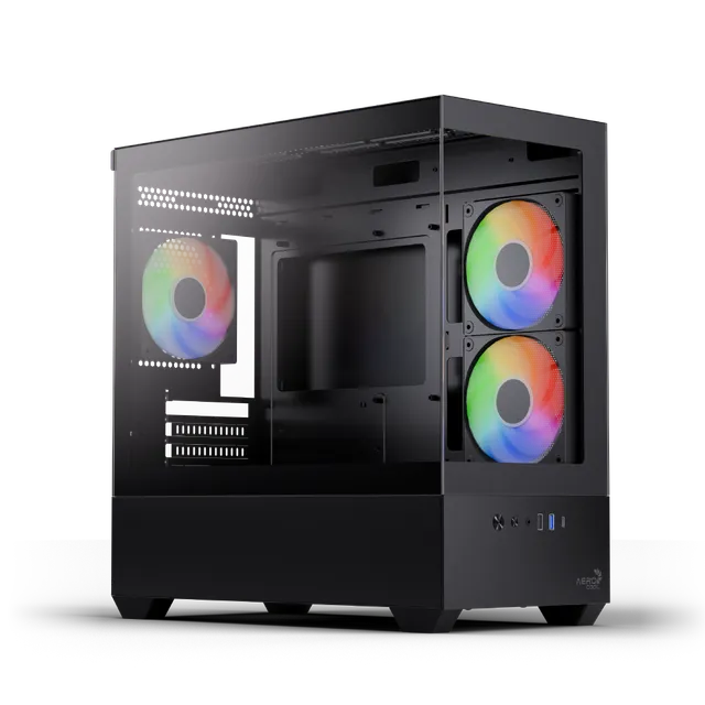 aerocool-p300d-pc-geh-use-mid-tower-atx-schwarz image 1