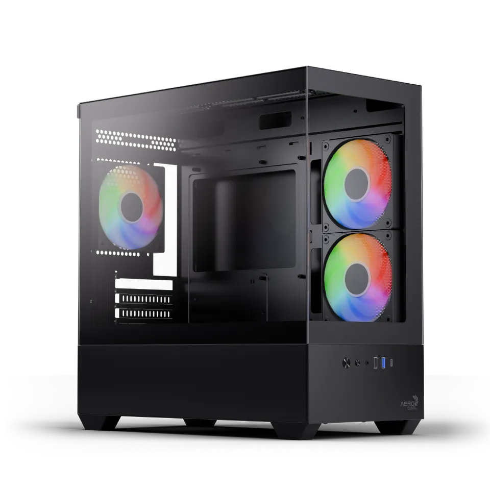 aerocool-p300d-pc-geh-use-mid-tower-atx-schwarz image 1