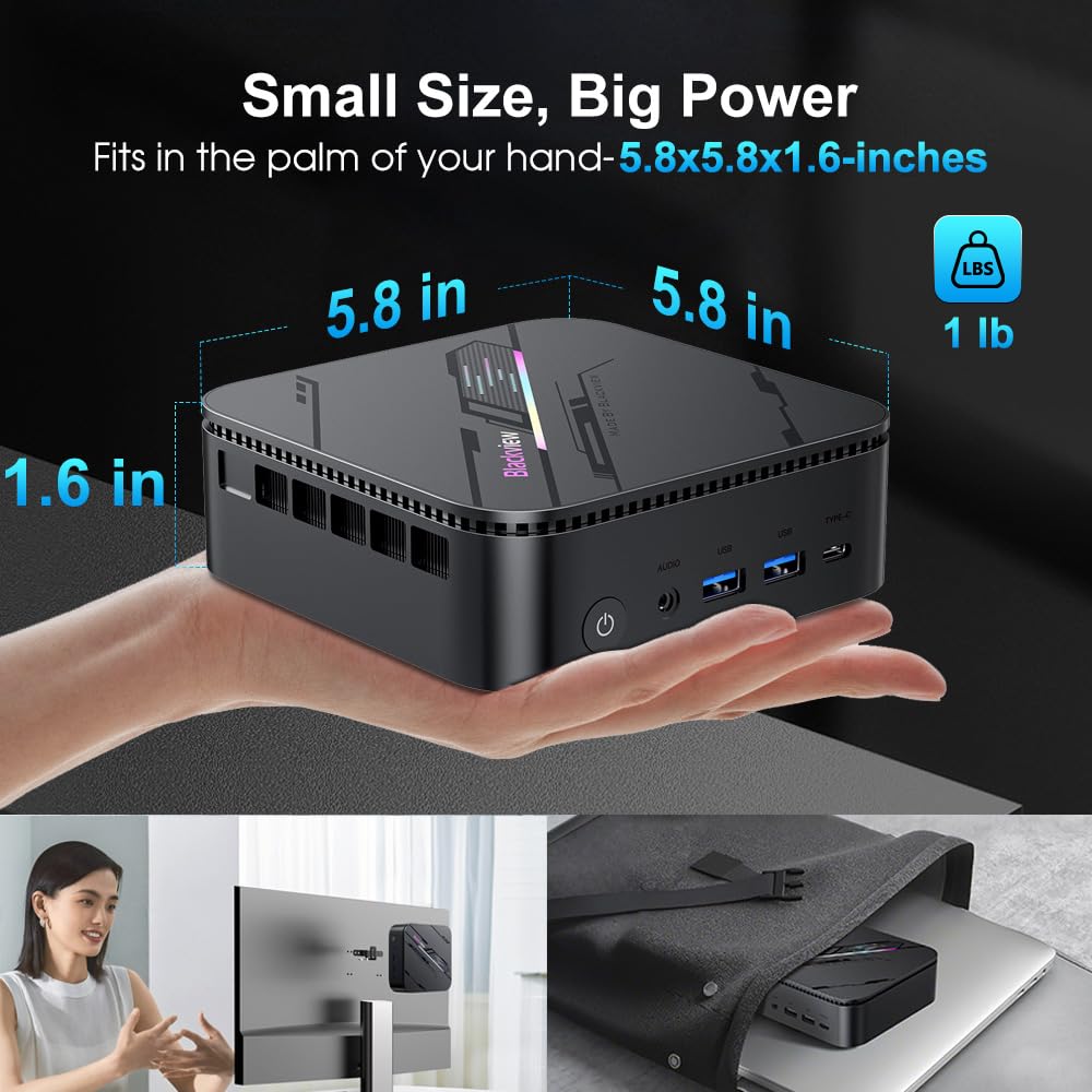 blackview-mp100-pro-mini-pc-i3-1215u-16gb-512gb-win11-pro image 2