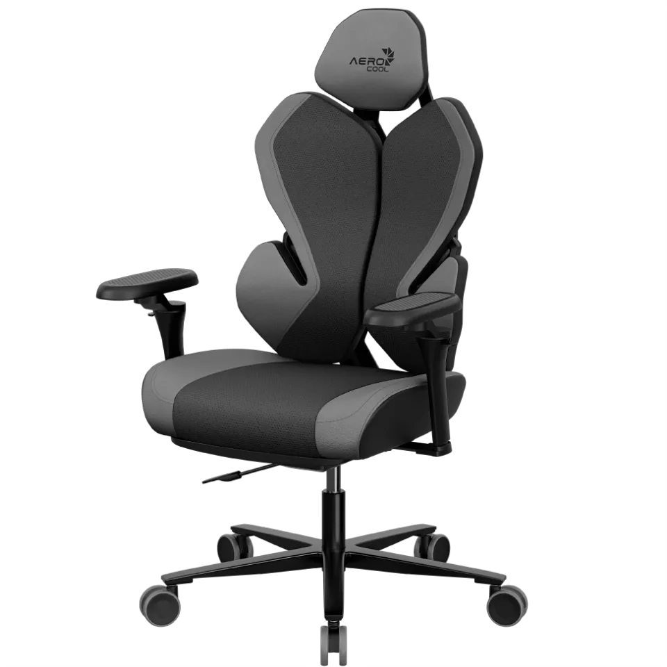 aerocool-wing-360-gaming-stuhl-drehbar-schwarz image 1