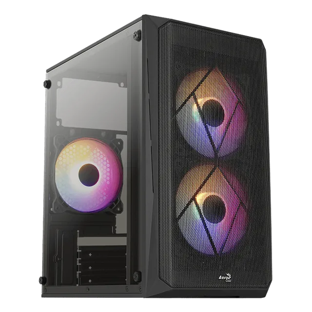 aerocool-cs-107-midi-tower-pc-geh-use-atx-schwarz image 1