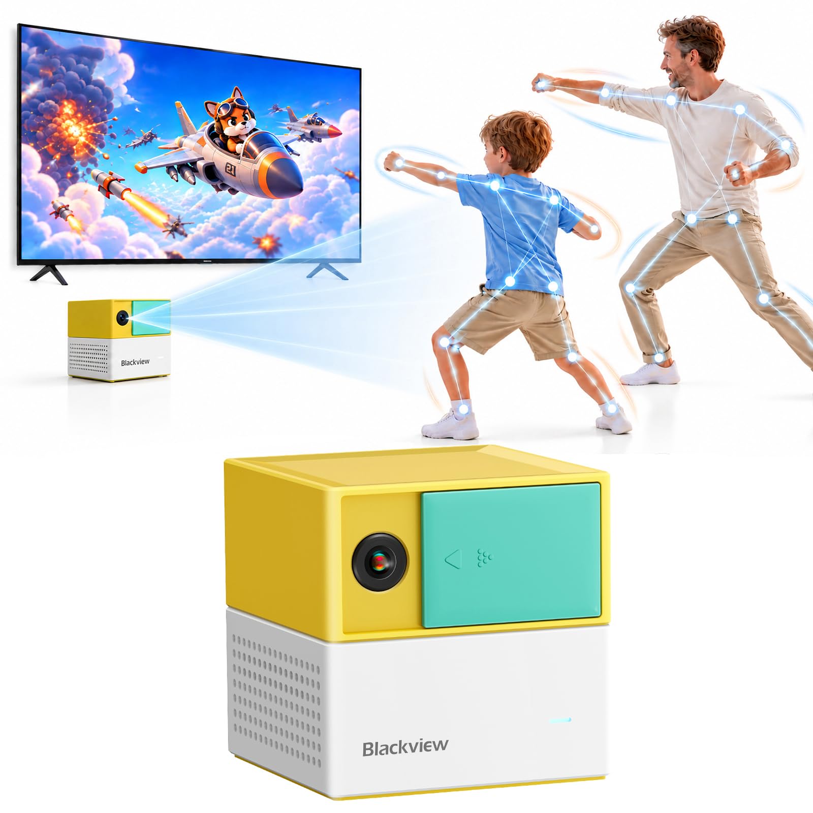 blackview-playpop-8-spielekonsole-tv-bewegungsspiele-hdmi image 1