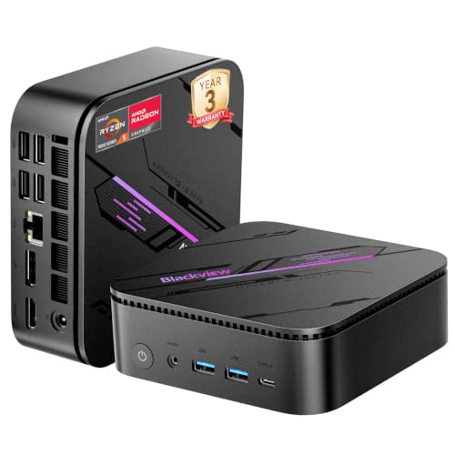 blackview-mp100-pro-mini-pc-ryzen-5-16gb-512gb-win11-wifi6 image 2