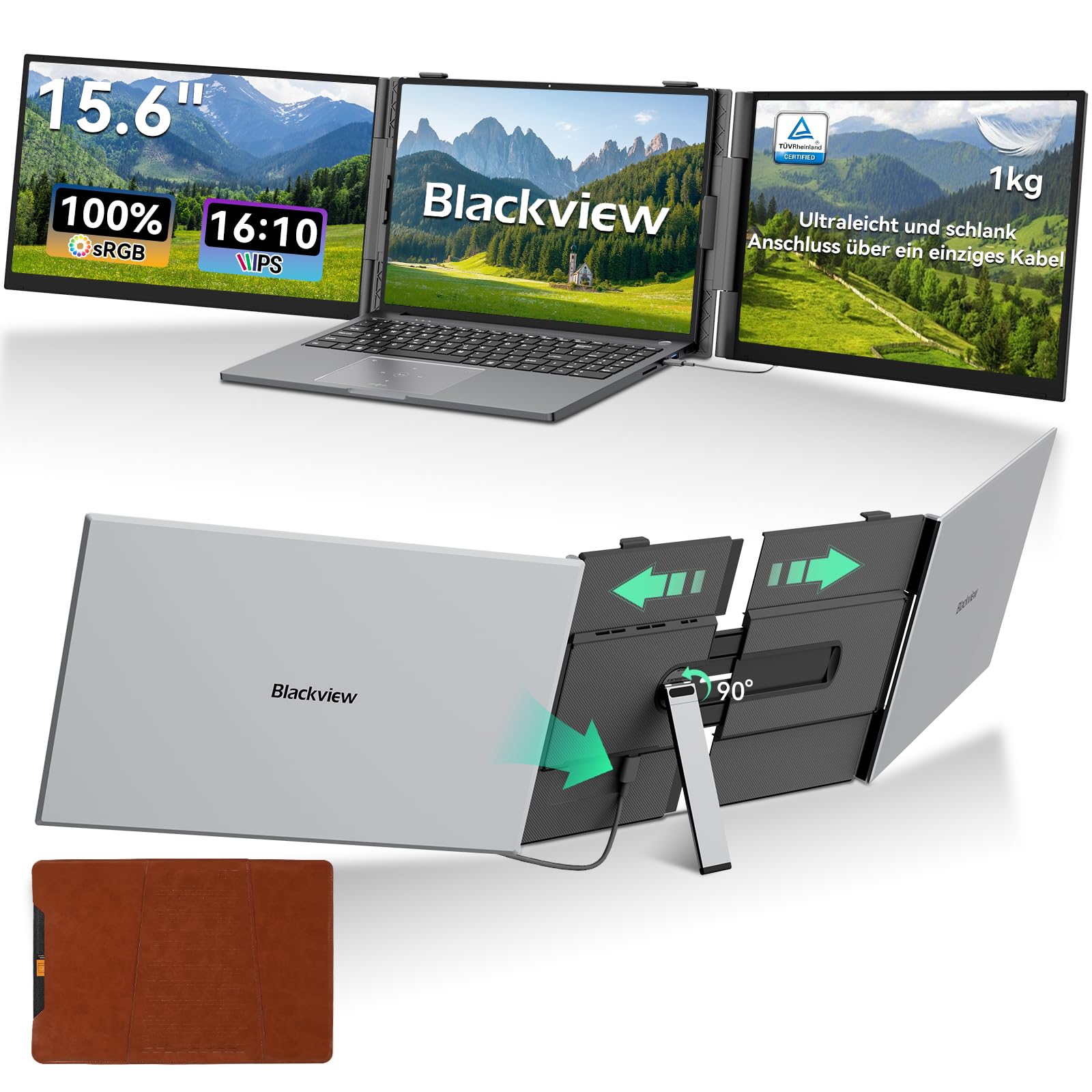 blackview-dcm8-pro-triple-monitor-15-6-zoll-fhd-1kg image 1