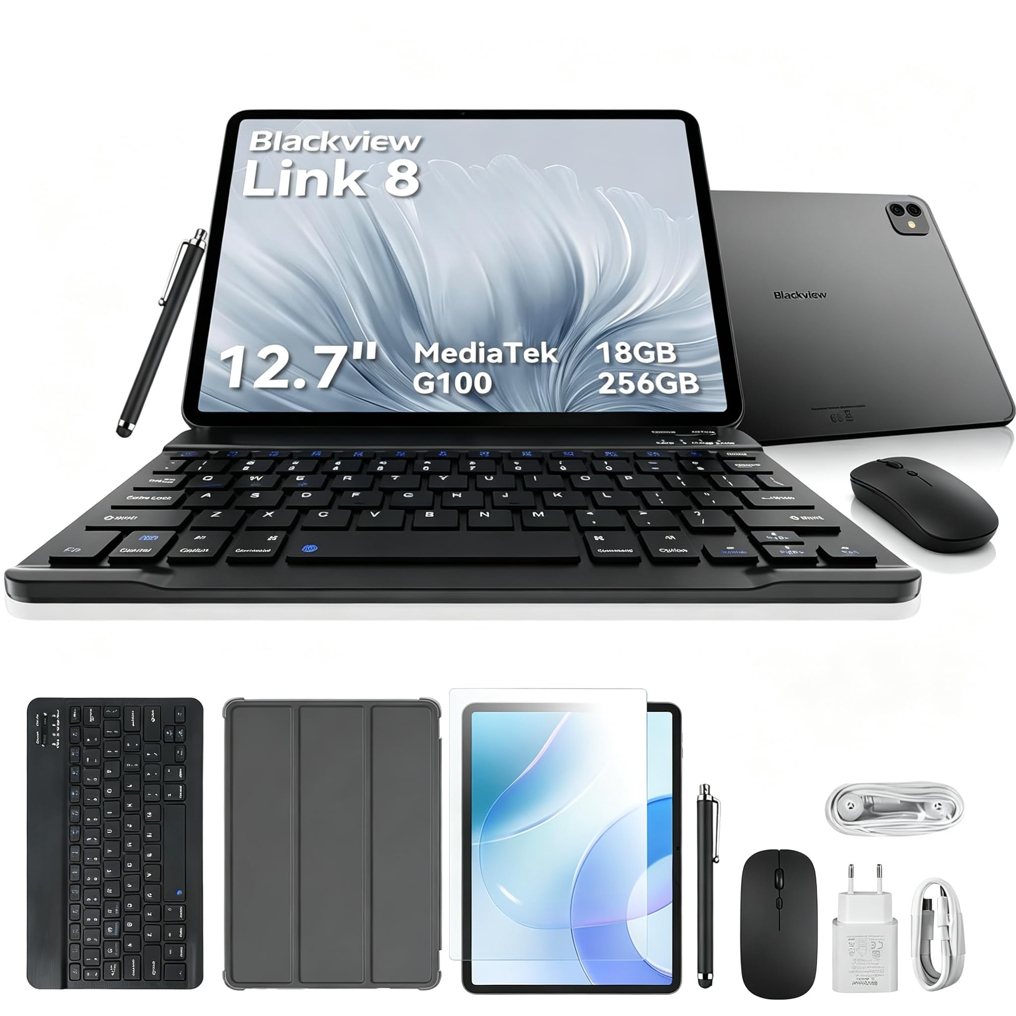 blackview-link-8-13-zoll-tablet-gray-256gb-90hz-tastatur image 1