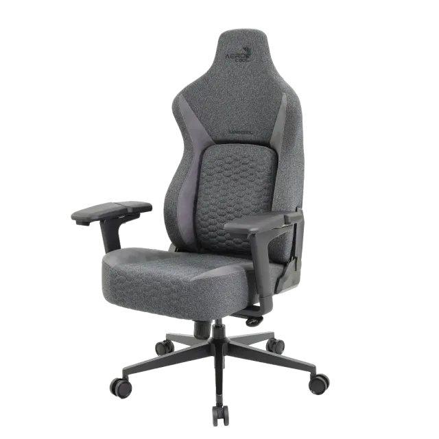 aerocool-crown-pro-gaming-stuhl-kunstleder-ergonomisch image 1