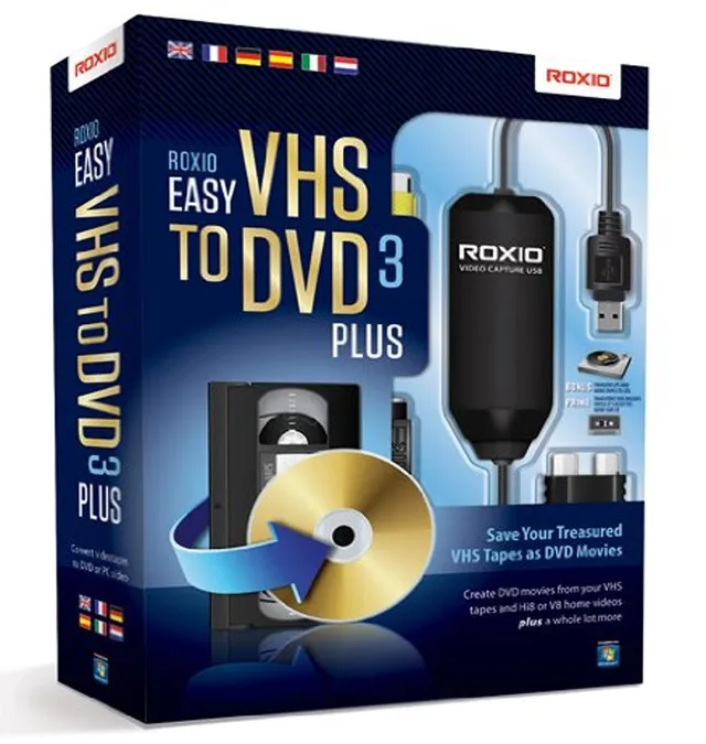 corel-roxio-easy-vhs-to-dvd-3-plus-videosoftware image 1