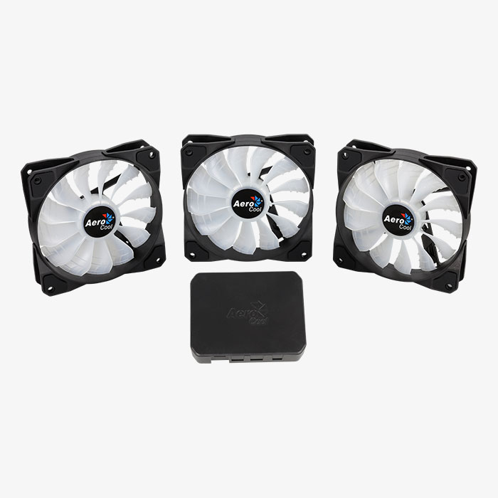 aerocool-p7-f12-pro-rgb-l-fter-120mm-3er-set-mit-hub image 2