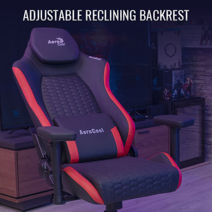 aerocool-crown-plus-leatherette-gaming-stuhl-schwarz image 8