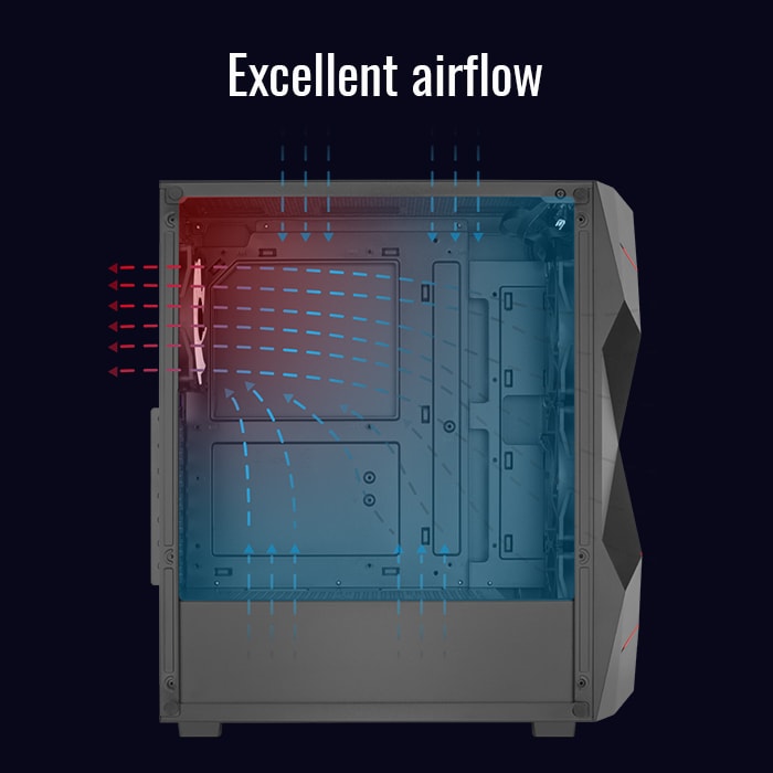 aerocool-volcan-midi-tower-pc-geh-use-schwarz-atx image 3